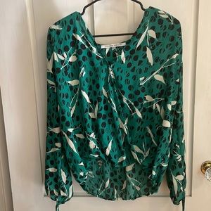 Collective concepts green blouse
